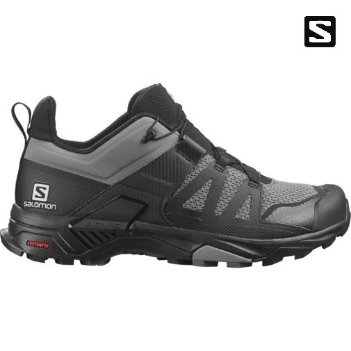 Salomon X Ultra 4 Turisticke Topanky Panske Čierne Siva | SK 7GJPLH